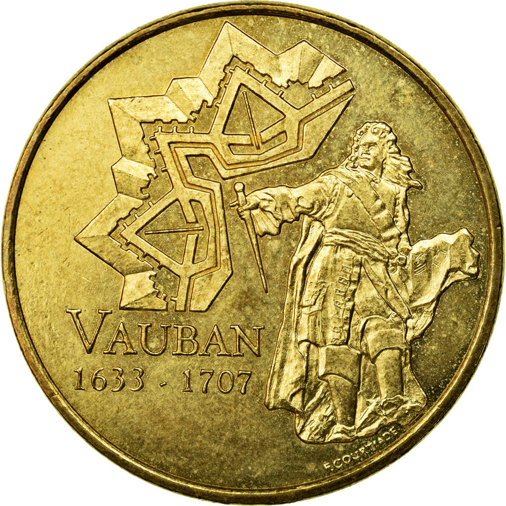 France, Token, Touristic token, Saint-Léger-Vauban - Vauban, 2007, MDP