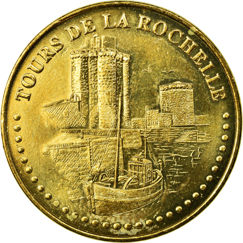 France, Token, Touristic token, La Rochelle - tours n°2, 2008, MDP, EF(40-45)