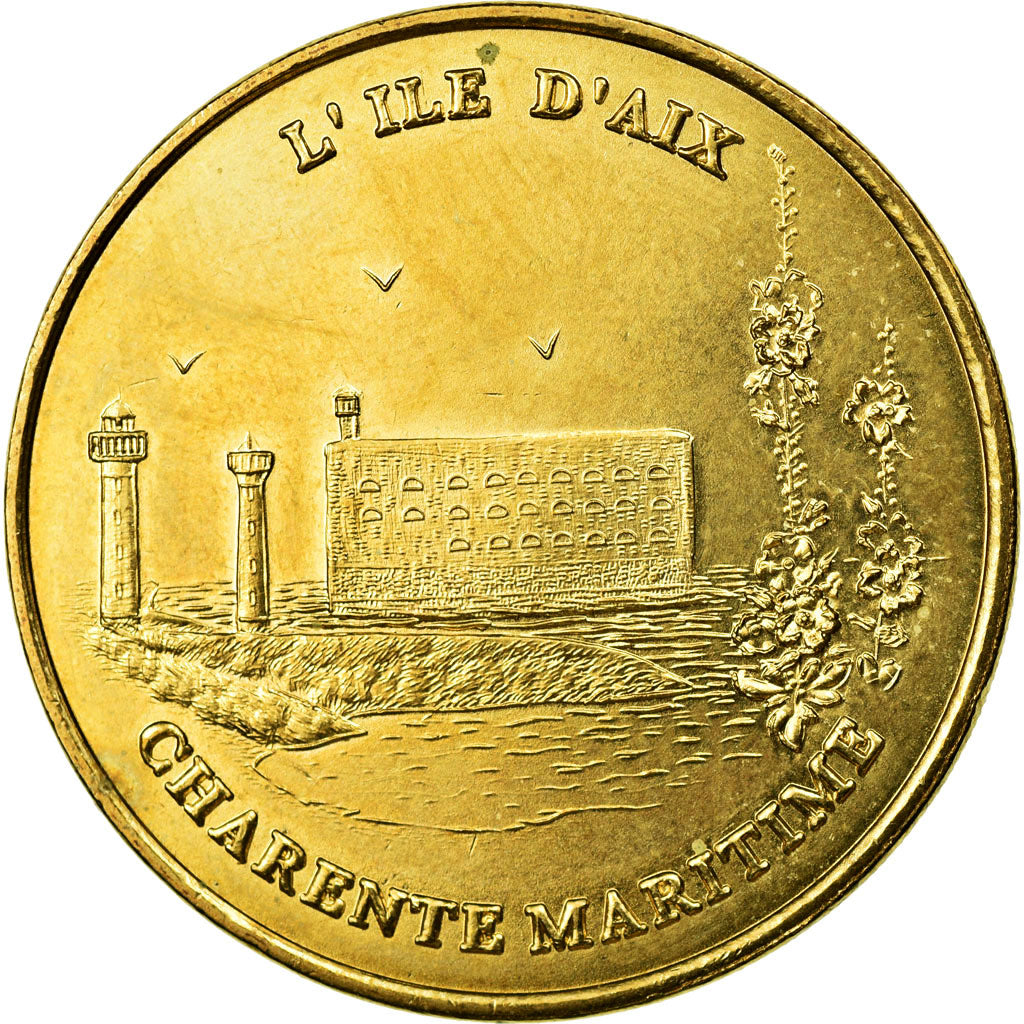 France, Token, Touristic token, L'Ile d'Aix, Charente Maritime, 2007, MDP