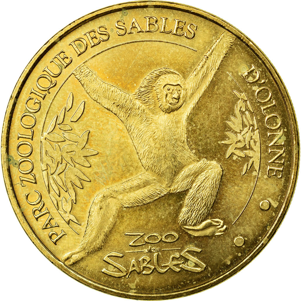 Francia, Token, Touristic token, Les Sables d'Olonne - Zoo, 2007, MDP, BB