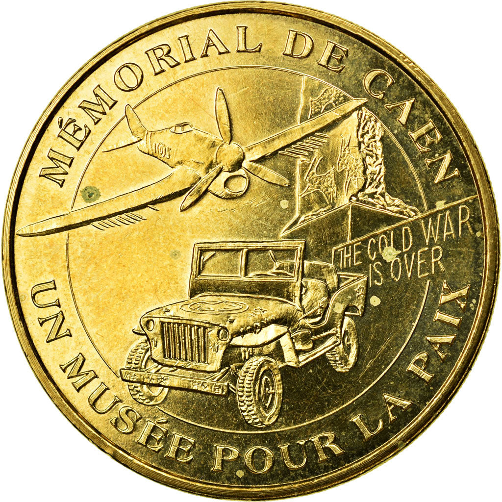 Francia, Token, Touristic token, Caen - Mémorial n°2, 2007, MDP, BB
