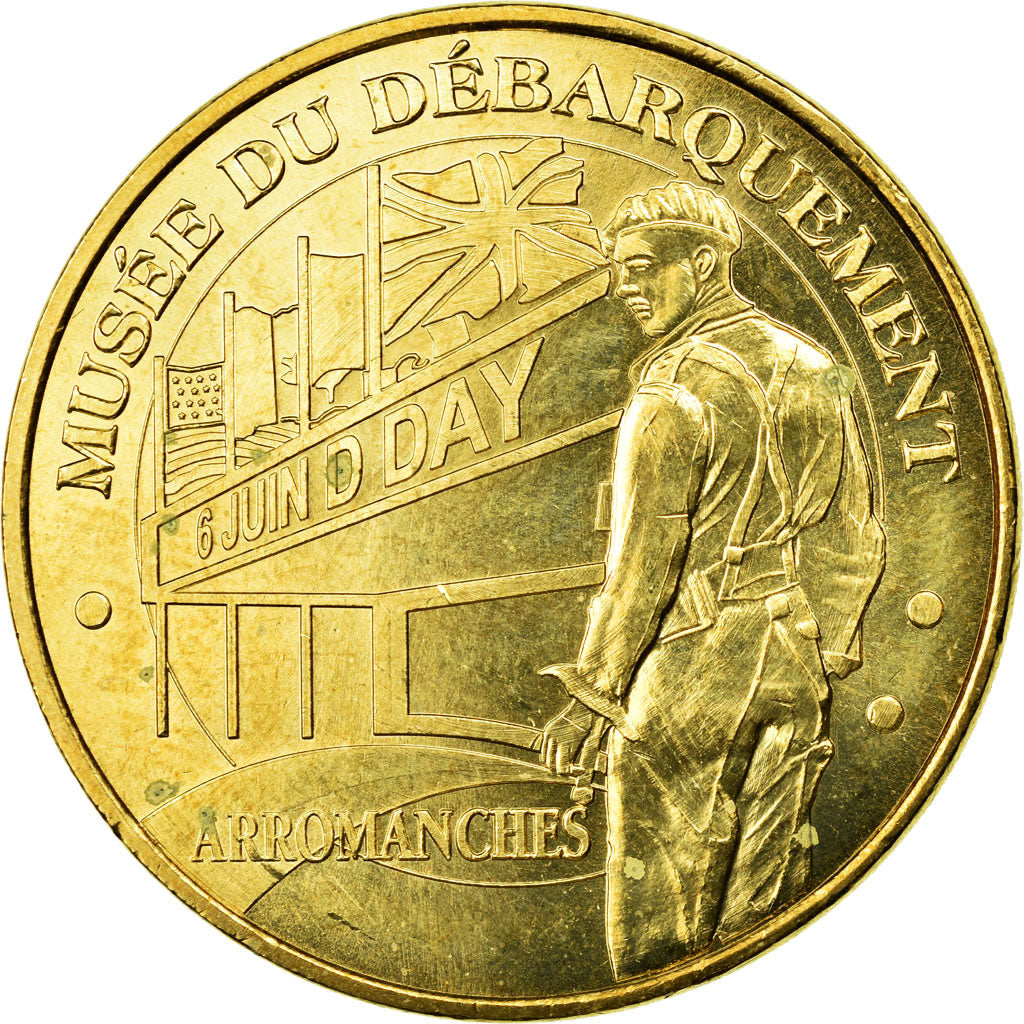 Francia, Token, Touristic token, Arromanches - Musée du débarquement n°3