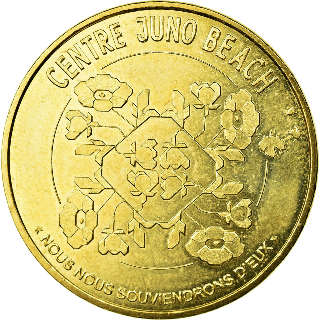 France, Token, Touristic token, Courseulles-sur-mer - Centre Juno Beach n°4