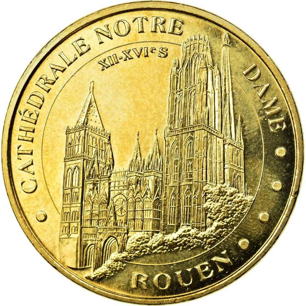Frankreich, Token, Touristic token, 76/ Cathédrale Notre-Dame - Rouen, 2011