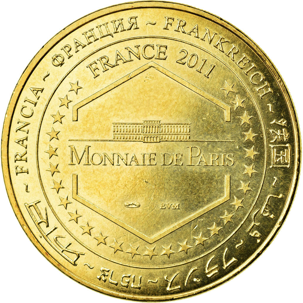 Frankreich, Token, Touristic token, 76/ Cathédrale Notre-Dame - Rouen, 2011