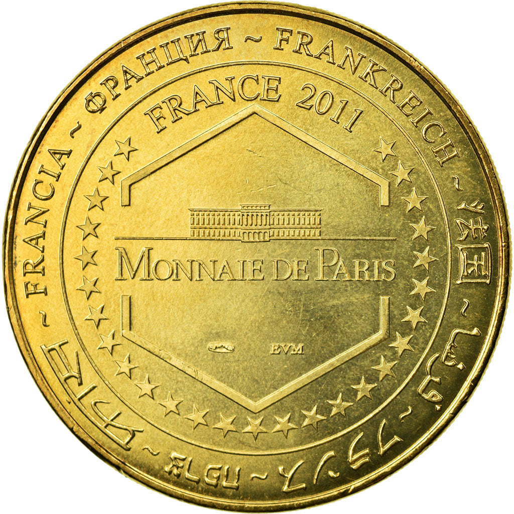 France, Token, Touristic token, Honfleur - Eglise Ste Catherine, 2011, MDP