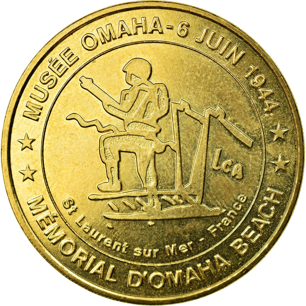Francia, Token, Touristic token, Saint-Laurent-sur-Mer Musée Omaha n°1, 2006