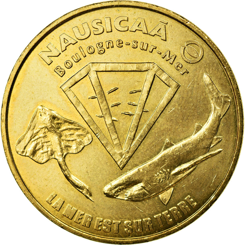Francia, Token, Jetón turístico, Boulogne-sur Mer  - Nausicaa n° 1, 2006