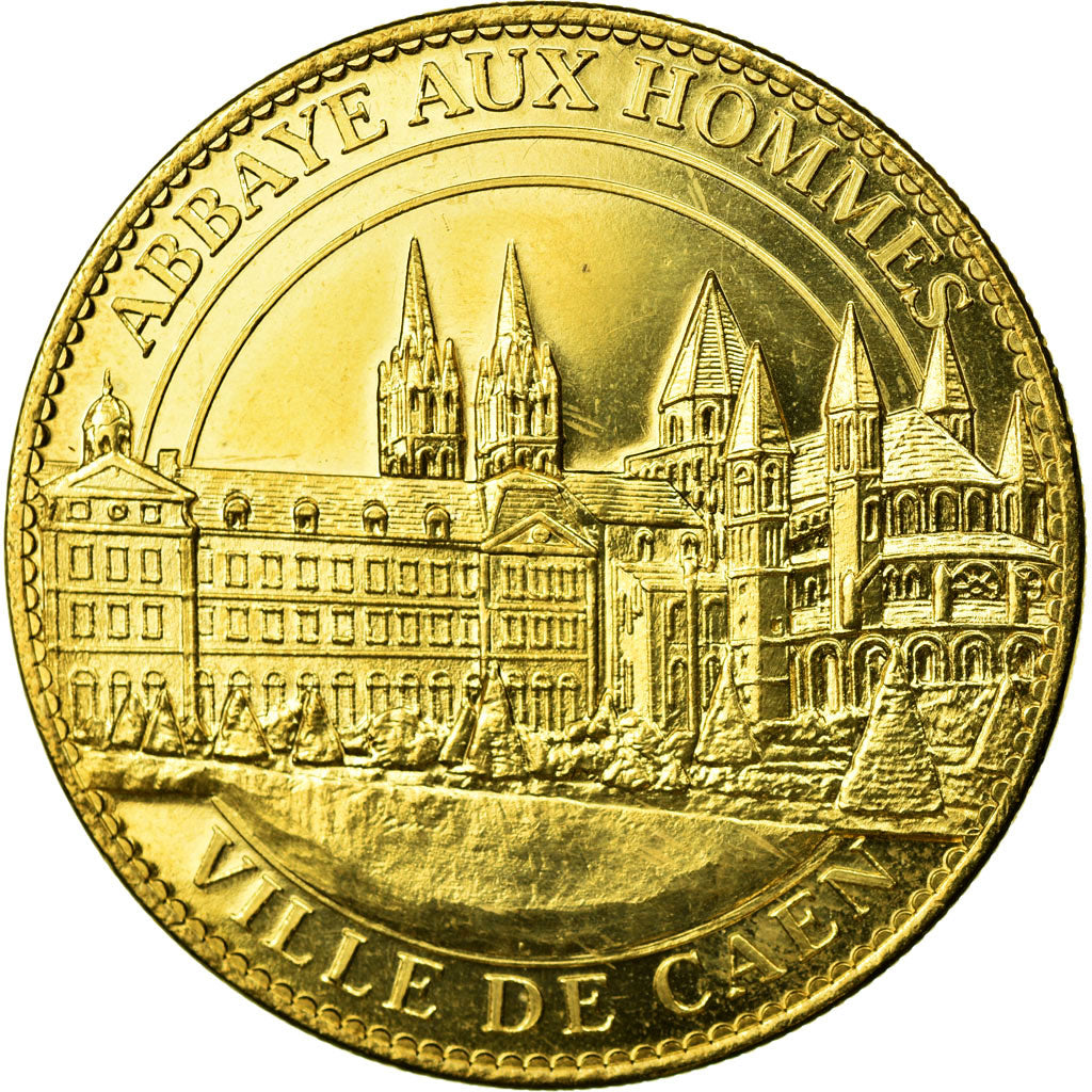 France, Token, Touristic token, 14/ Caen - L'Abbaye aux hommes, 2011, Arthus