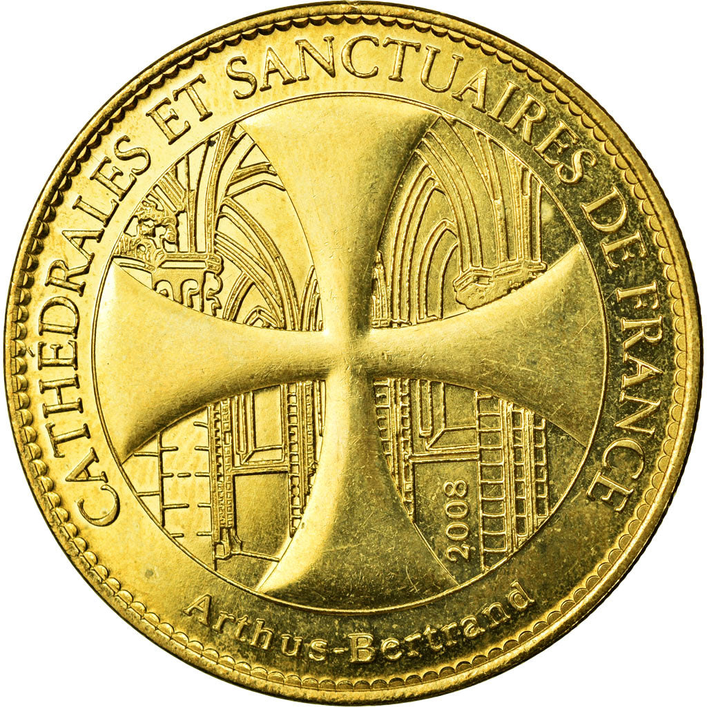 Francia, Token, Touristic token, 67/ Strasbourg - Cathédrale, 2008, Arthus