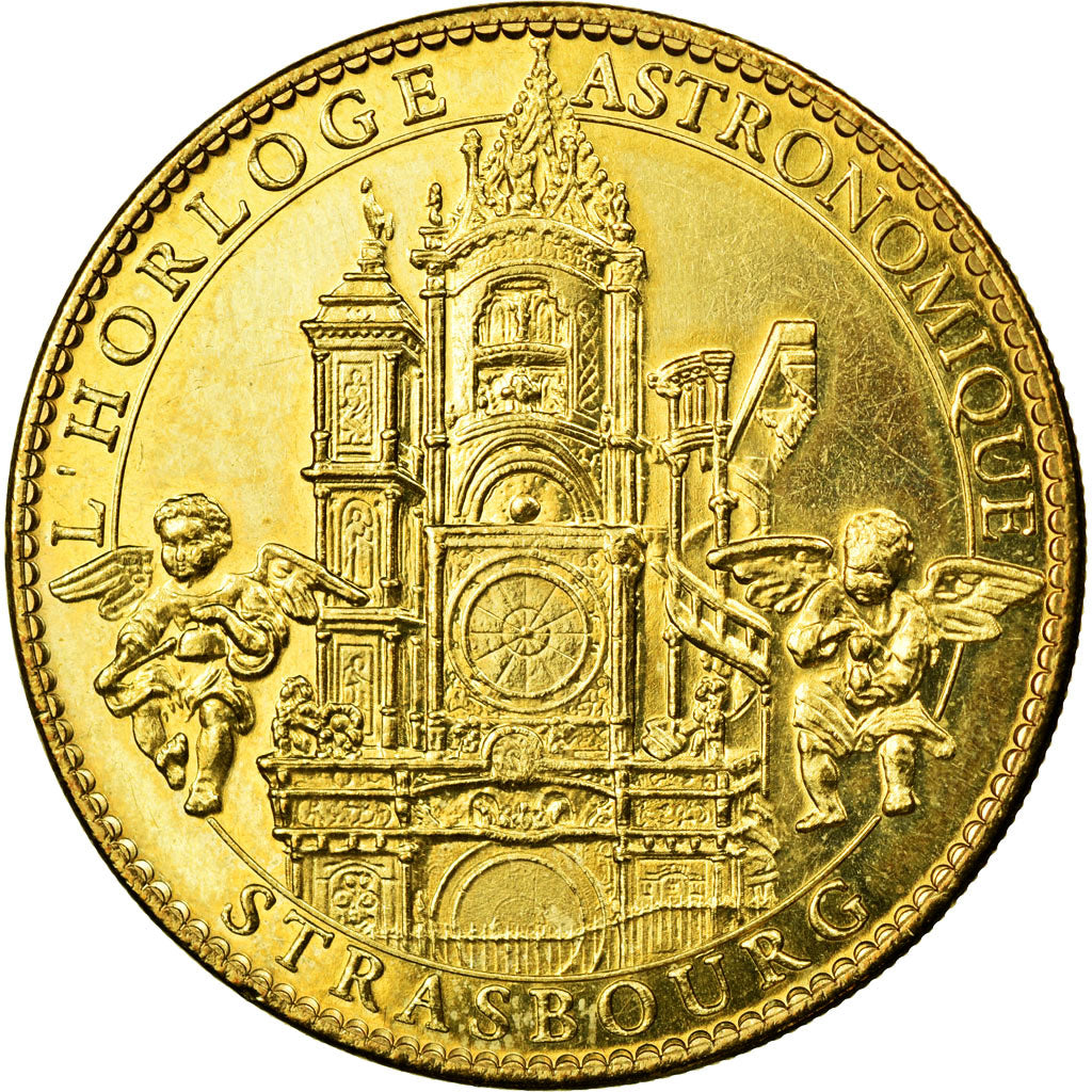 France, Token, Touristic token, Strasbourg - Horloge Astronomique, 2009, Arthus