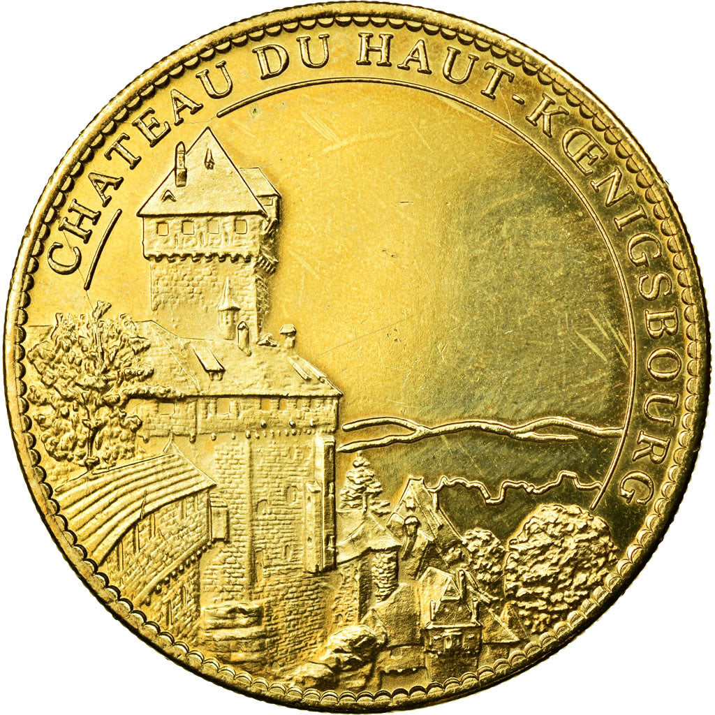 France, Token, Touristic token, Orschwiller - Chateau du Haut-Koenigsbourh
