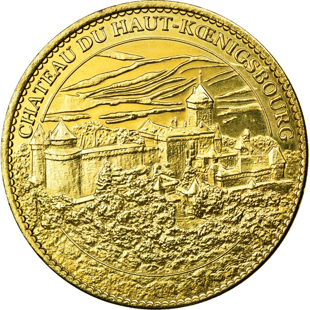 France, Token, Touristic token, Orschwiller - Chateau du Haut-Koenigsbourh