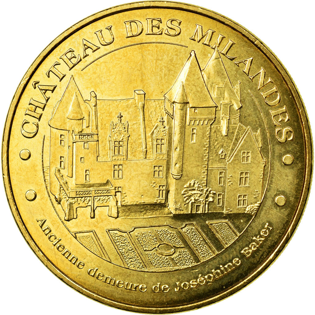 Francia, Token, Touristic token, Castelnaud-la-Chapelle - Chateau des milandes