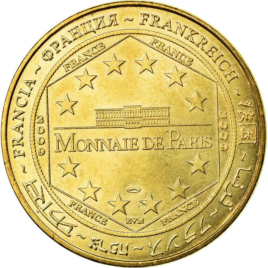 France, Token, Touristic token, Thonac -  Le Thot -Scène de chasse, 2009, MDP