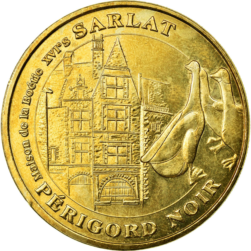 Francia, Token, Jetón turístico, 24/ Sarlat - Maison de la Boétie, 2010, MDP