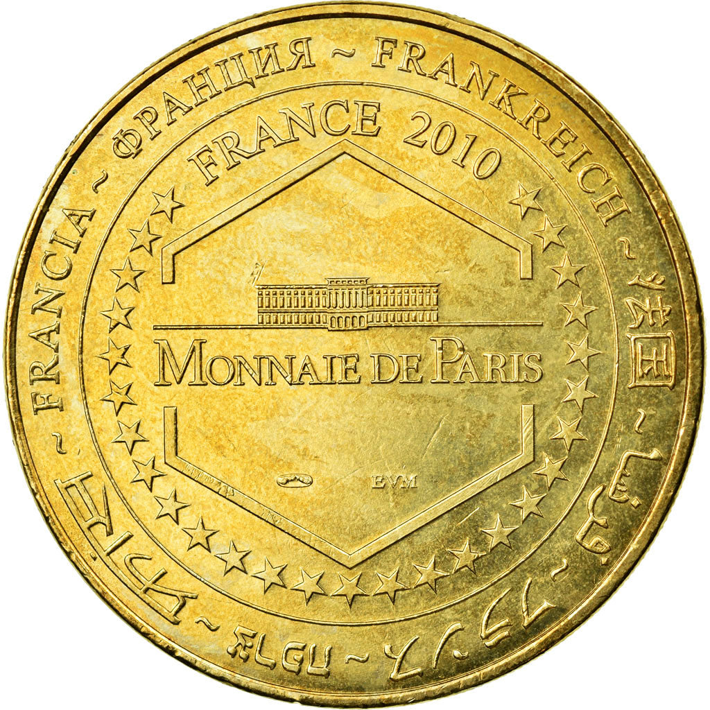 Francia, Token, Jetón turístico, 24/ Sarlat - Maison de la Boétie, 2010, MDP