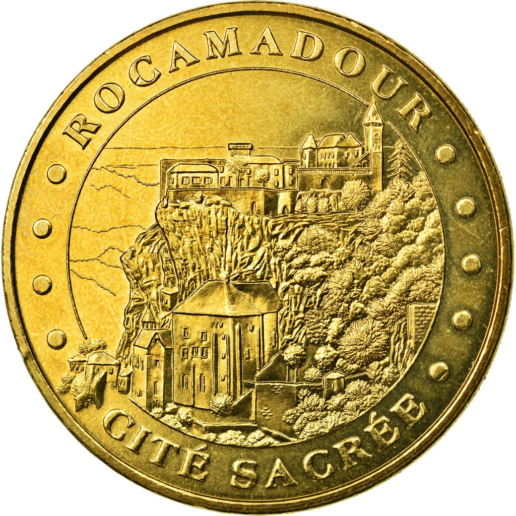 France, Token, Touristic token, Rocamadour -  Cité Sacrée, 2010, MDP