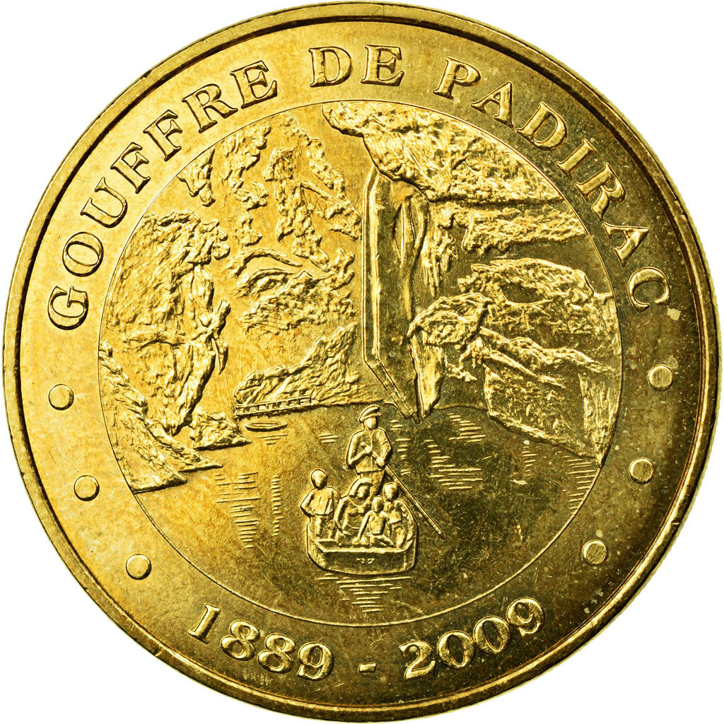 Francia, Token, Touristic token, Padirac - Le Gouffre n°2, 2009, MDP, BB