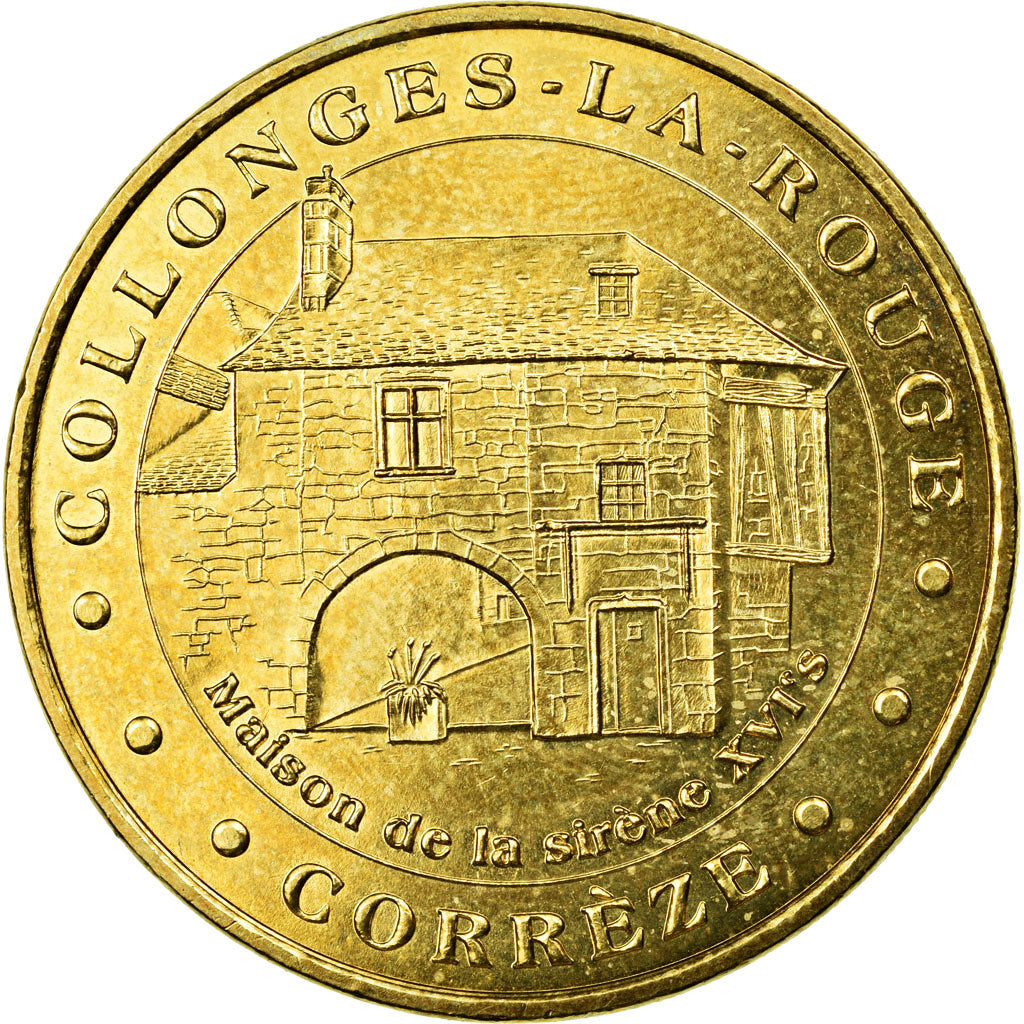 Francja, Token, Żeton turystyczny, Collonges la-Rouge - Maison de la Sirène