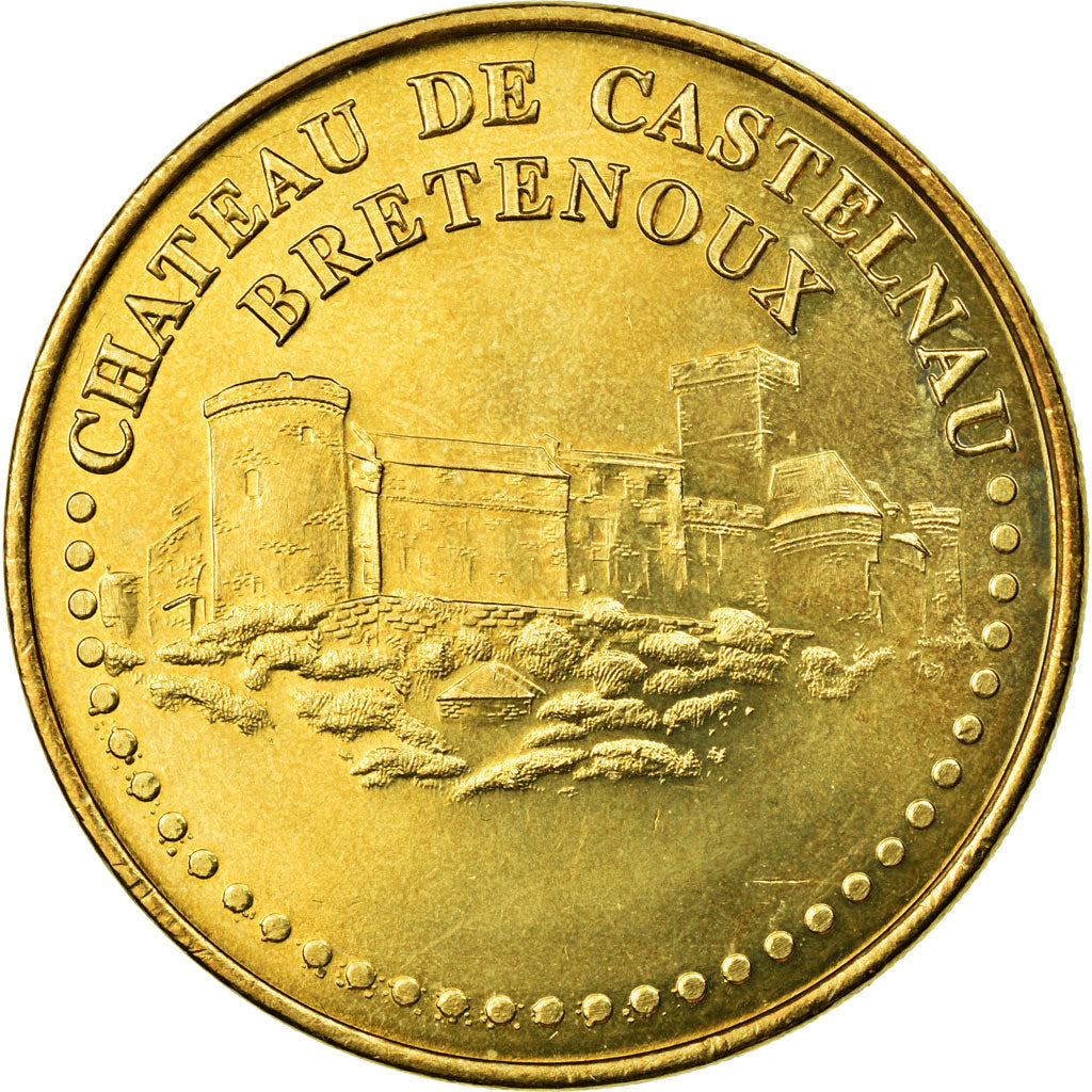 France, Jeton, Jeton Touristique, Prudhomat - Château n°2, 2010, MDP, TTB