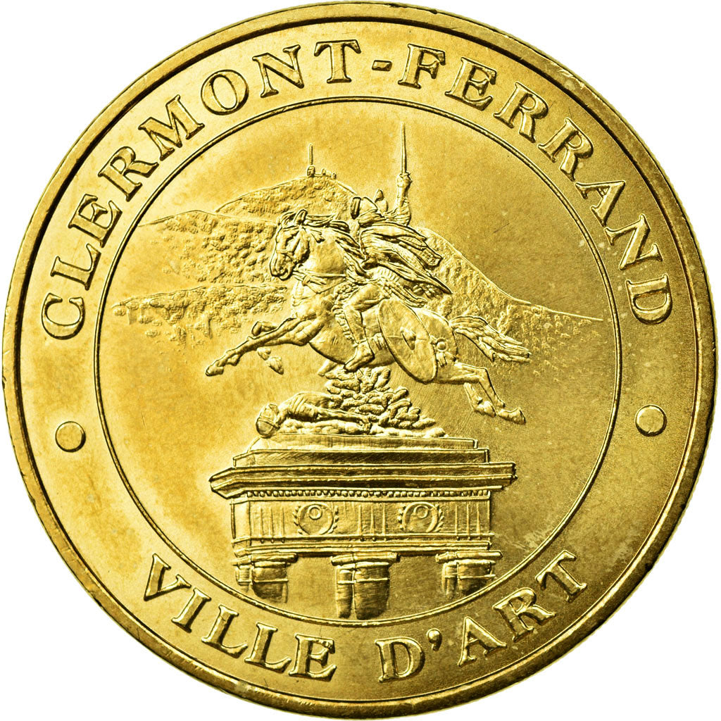 France, Jeton, Jeton Touristique, 63/ Clermont-Ferrand - Ville d'Art, 2009, MDP