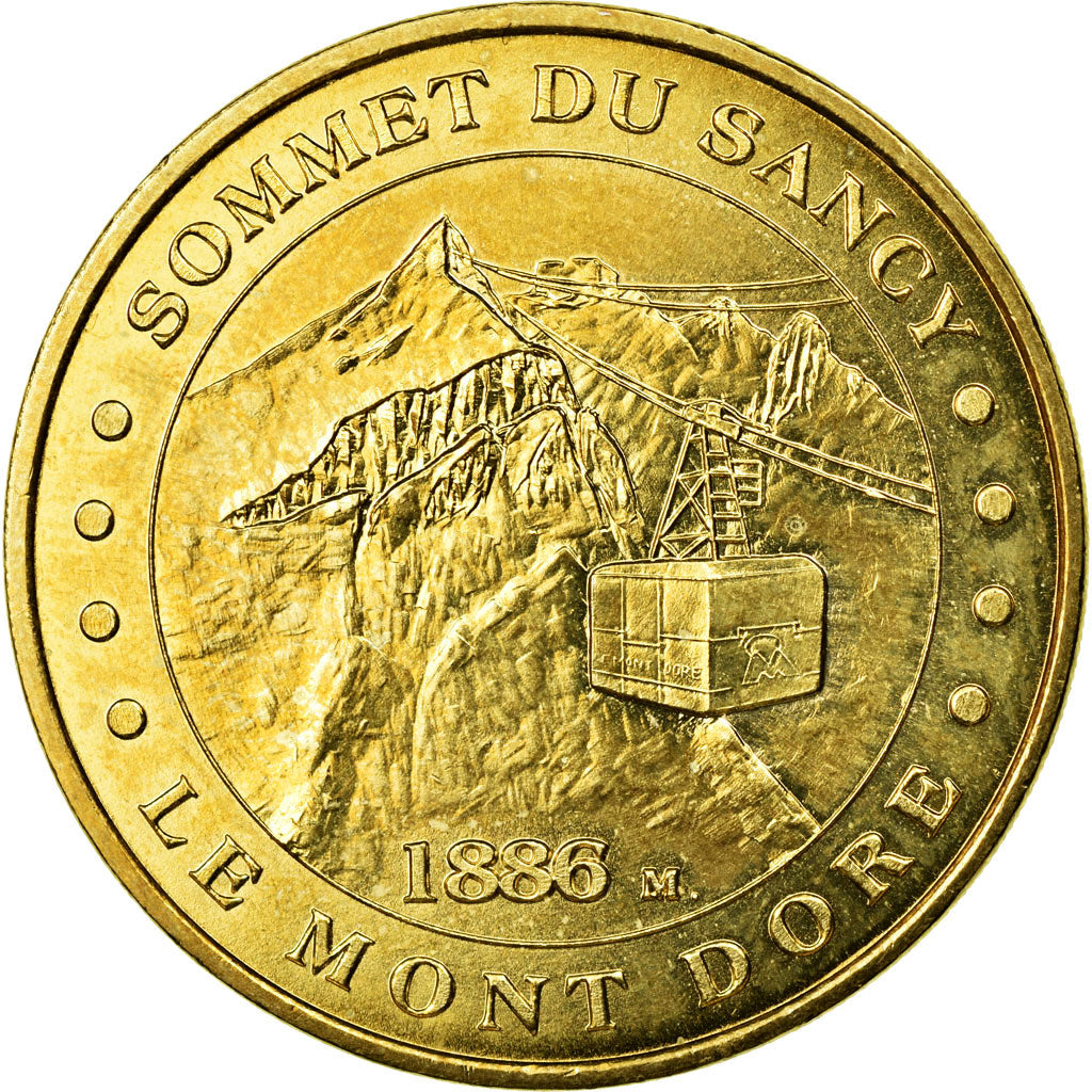 France, Jeton, Jeton Touristique, Le Mont Dore -  Sancy n°1, 2009, MDP, TTB