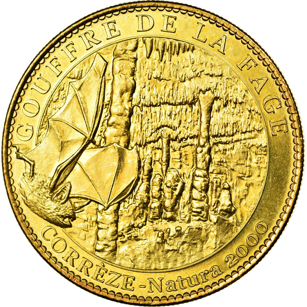 Frankreich, Token, Touristic token, Noailles - Gouffre de la Fage, 2009, Arthus