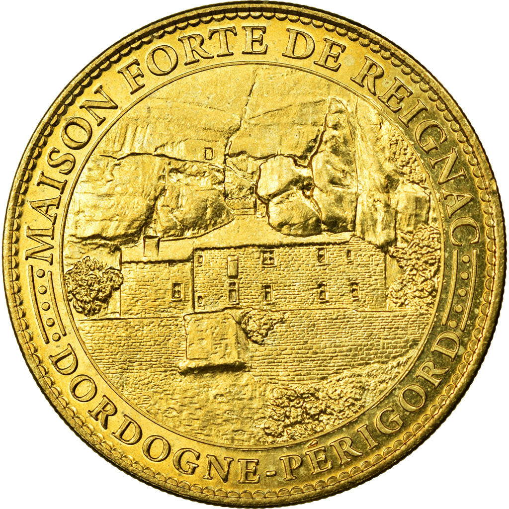 France, Jeton, Jeton Touristique, Tursac - Maison forte de Reignac n°1, 2007