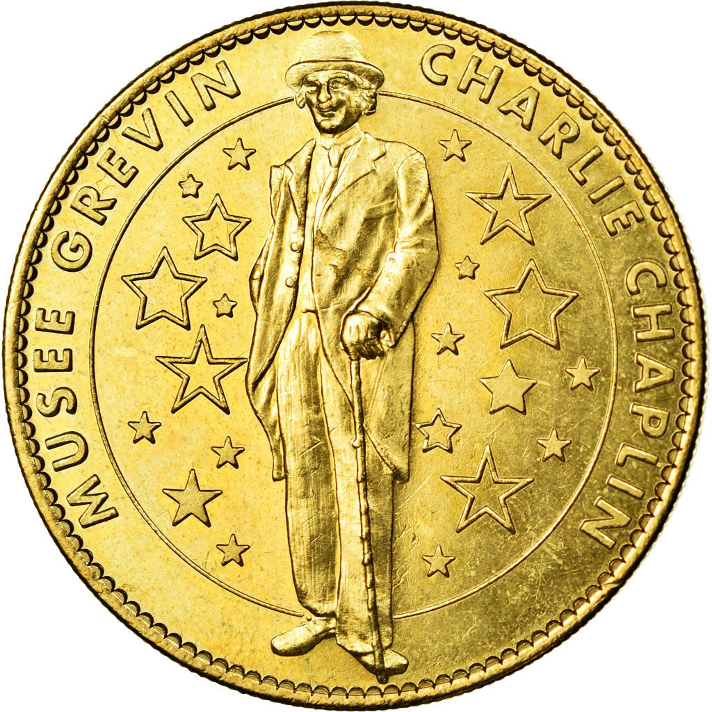 Frankreich, Token, Touristic token, Paris - Musée Grévin - Charlie Chaplin