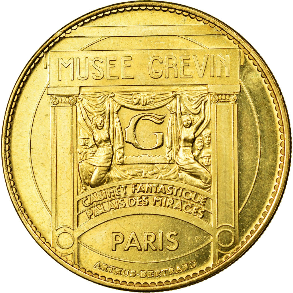Frankreich, Token, Touristic token, Paris - Musée Grévin - Charlie Chaplin