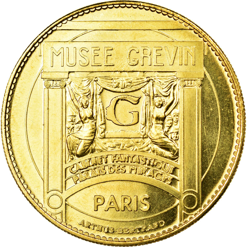 France, Token, Touristic token, Paris - Musée Grévin - Mimie Mathy, Arthus