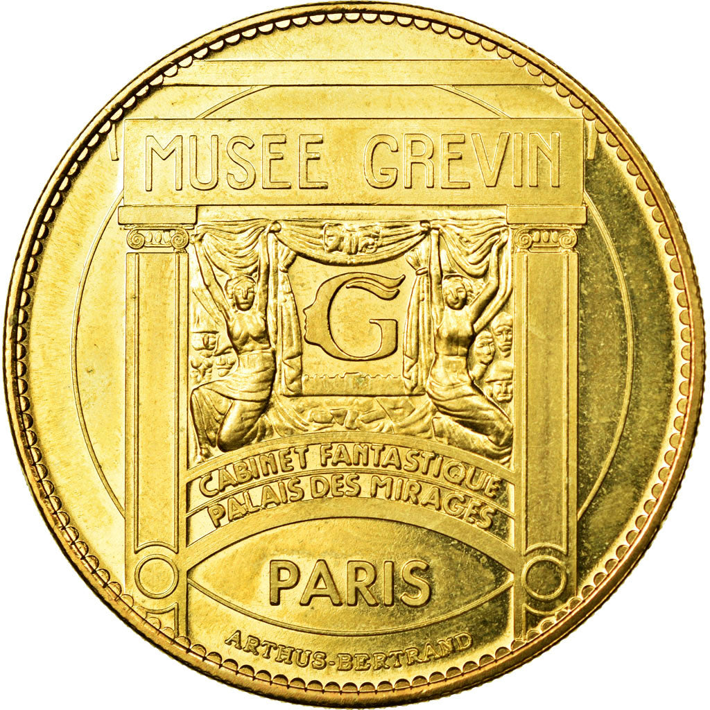 France, Jeton, Jeton Touristique, 75/ Paris - Musée Grévin - Céline Dion