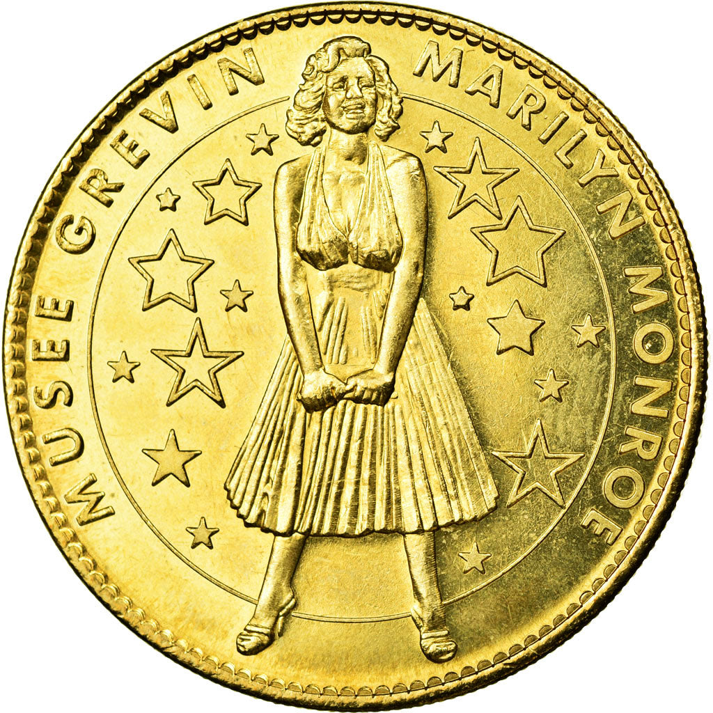 France, Token, Touristic token, Paris - Musée Grévin - Marilyn Monroe, Arthus