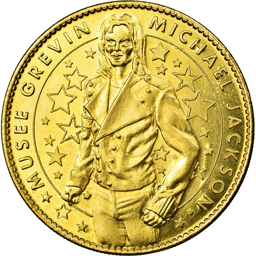 France, Jeton, Jeton Touristique, Paris - Musée Grévin - Mickael Jackson