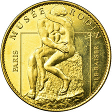 France, Token, Touristic token, Paris - Musée Rodin - Le Baiser, 2008, Arthus