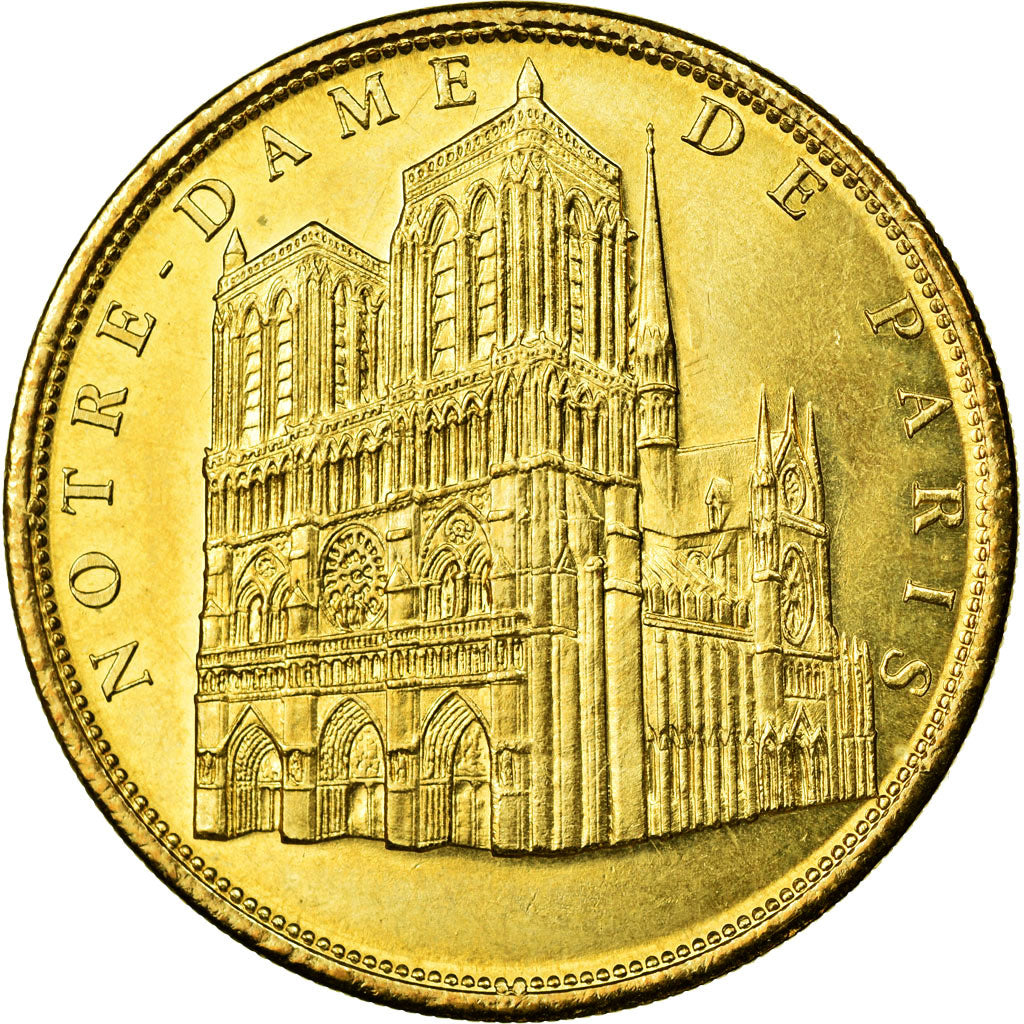 France, Token, Touristic token, 75/ Paris - Notre-Dame, 2010, Arthus Bertrand