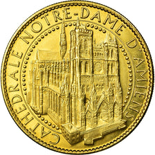 France, Token, Touristic token, Amiens - Cathédrale Notre Dame, 2010, Arthus