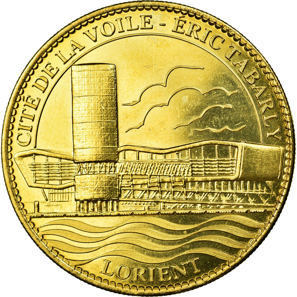 Francia, Token, Touristic token, Lorient - Cité de la voile, 2008, Arthus