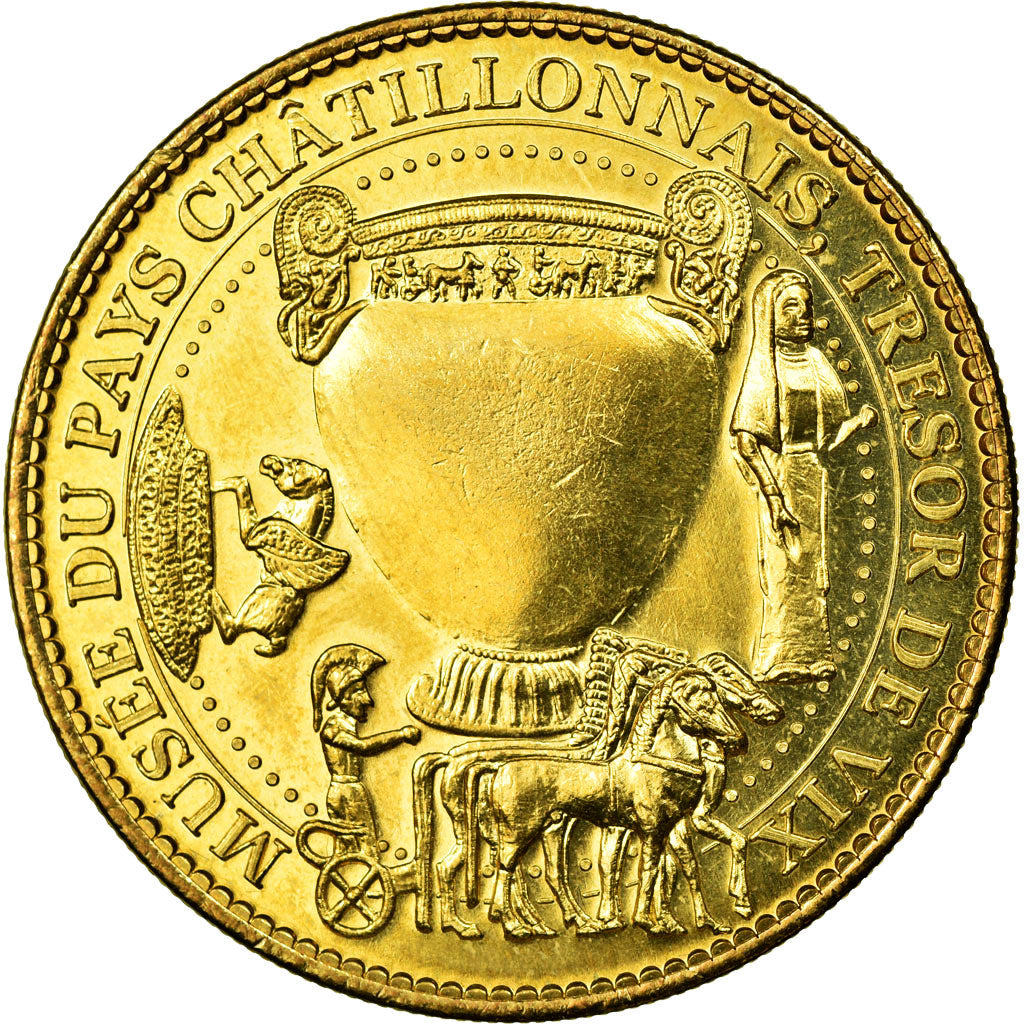 Francia, Token, Touristic token, Chatillon sur Seine - Musée - Trésor de Vix
