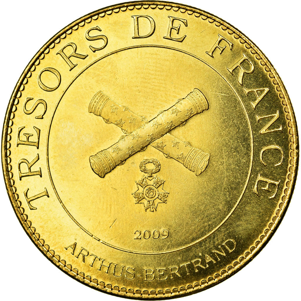 France, Token, Touristic token, Citadelle de Besançon, Vauban, 2009, Arthus