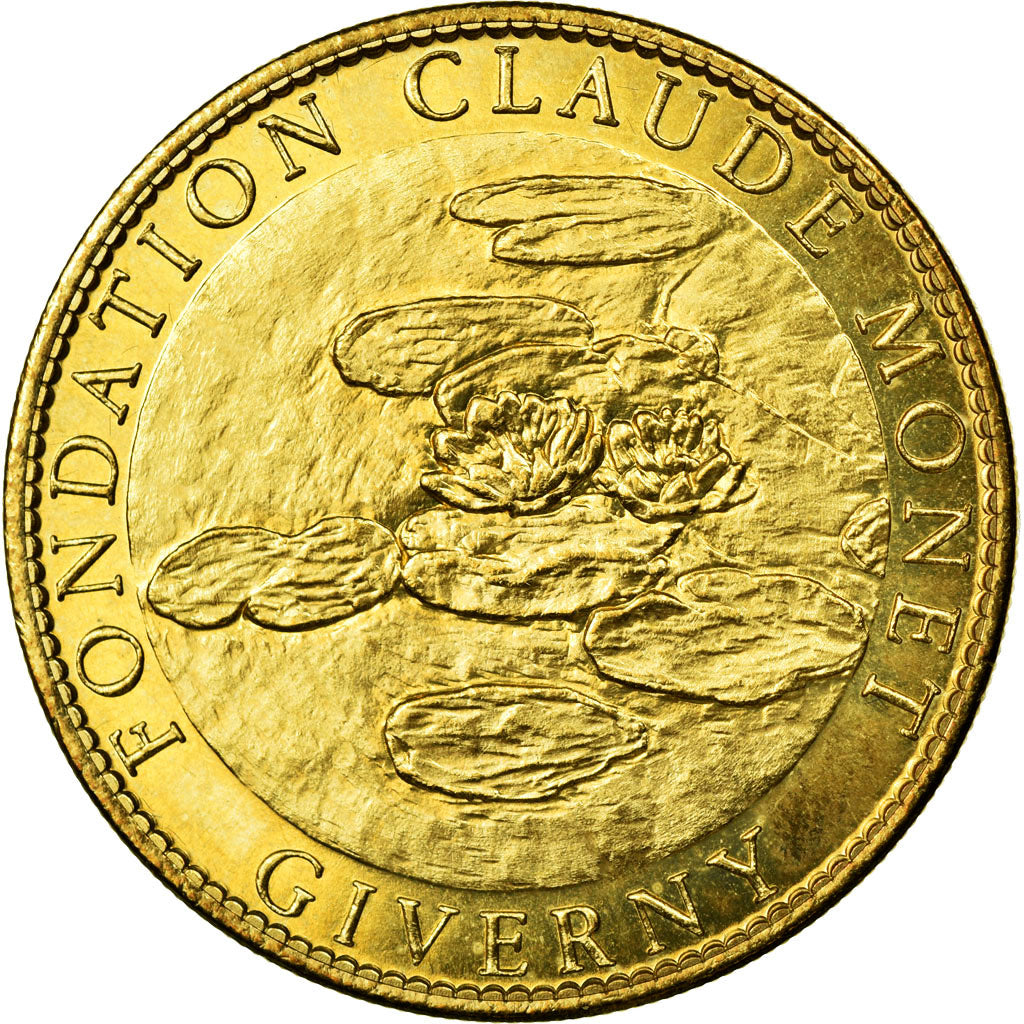 France, Token, Touristic token, Giverny - Fondation Claude Monet - Nymphéas