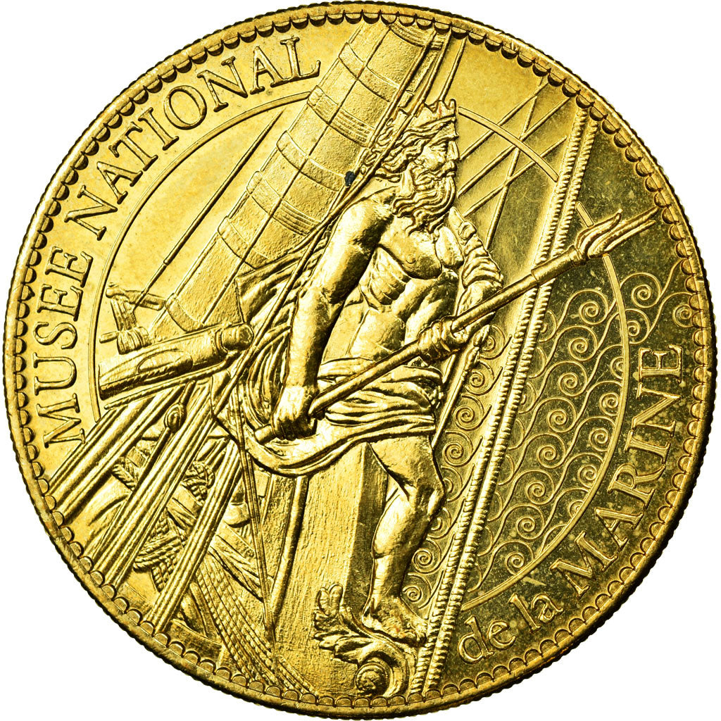 France, Token, Touristic token, Paris - Musée National de la Marine, 2010