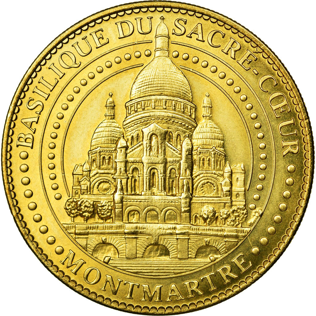 Francia, Token, Touristic token, Paris - Basilique du Sacré Coeur n°1, 2011