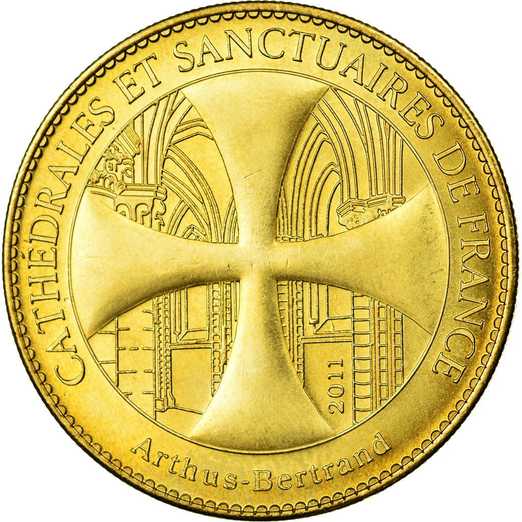 Francia, Token, Touristic token, Paris - Basilique du Sacré Coeur n°1, 2011