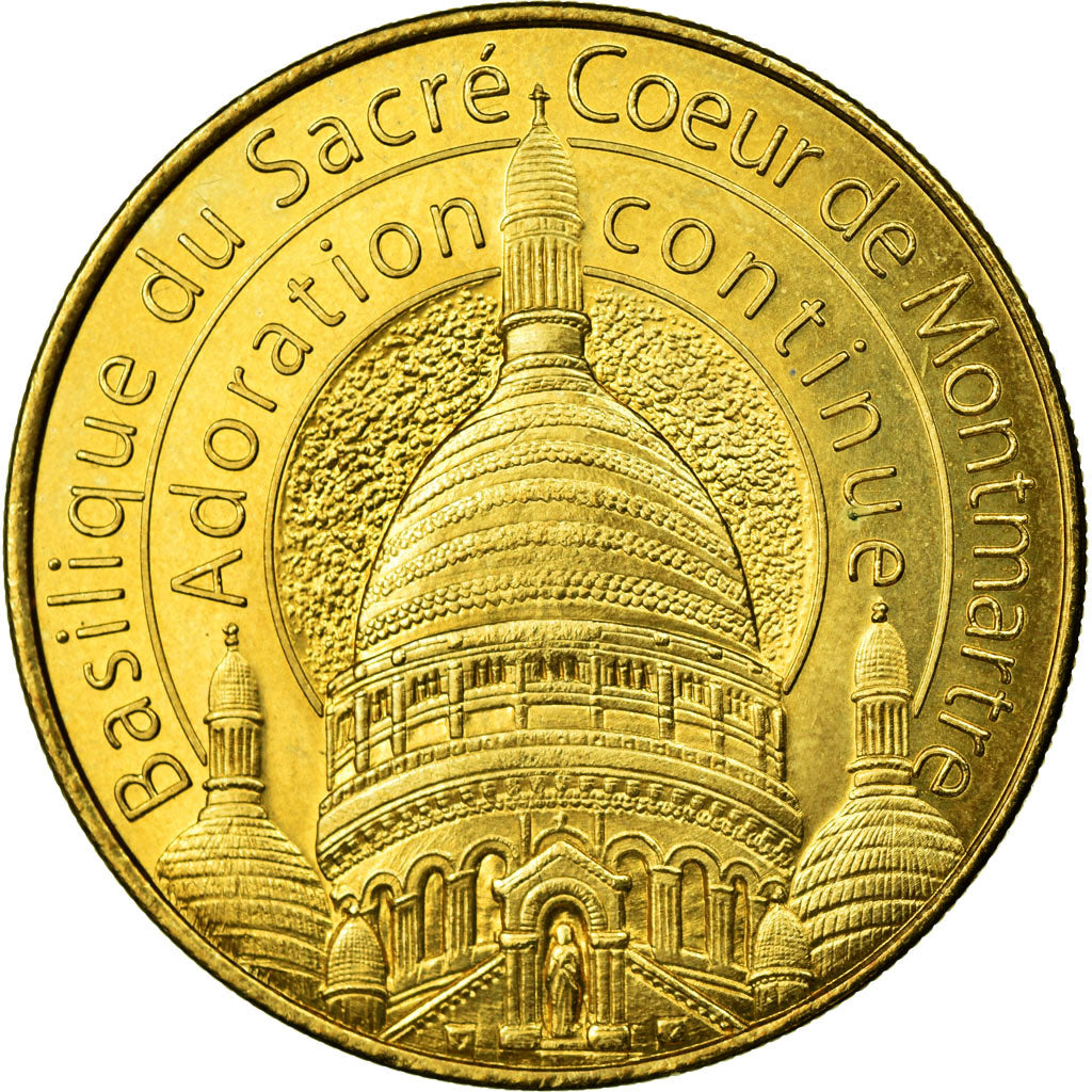 Francia, Token, Touristic token, Paris - Basilique du Sacré Coeur n° 3, 2011