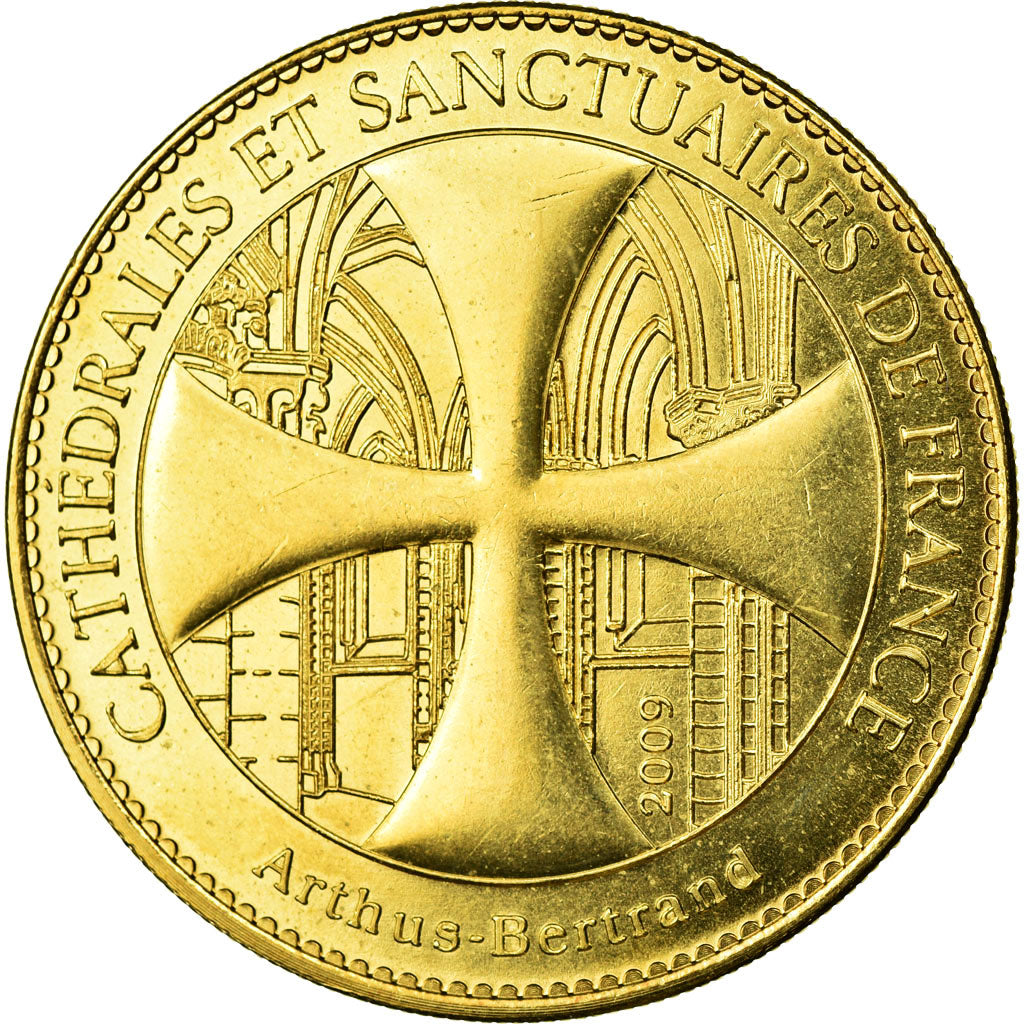 France, Jeton, Jeton Touristique, Tréguier - Sanctuaire de Saint Yves, 2009