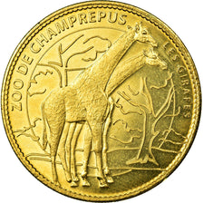 France, Token, Touristic token, Champrepus - Le zoo - les girafes, 2007, Arthus
