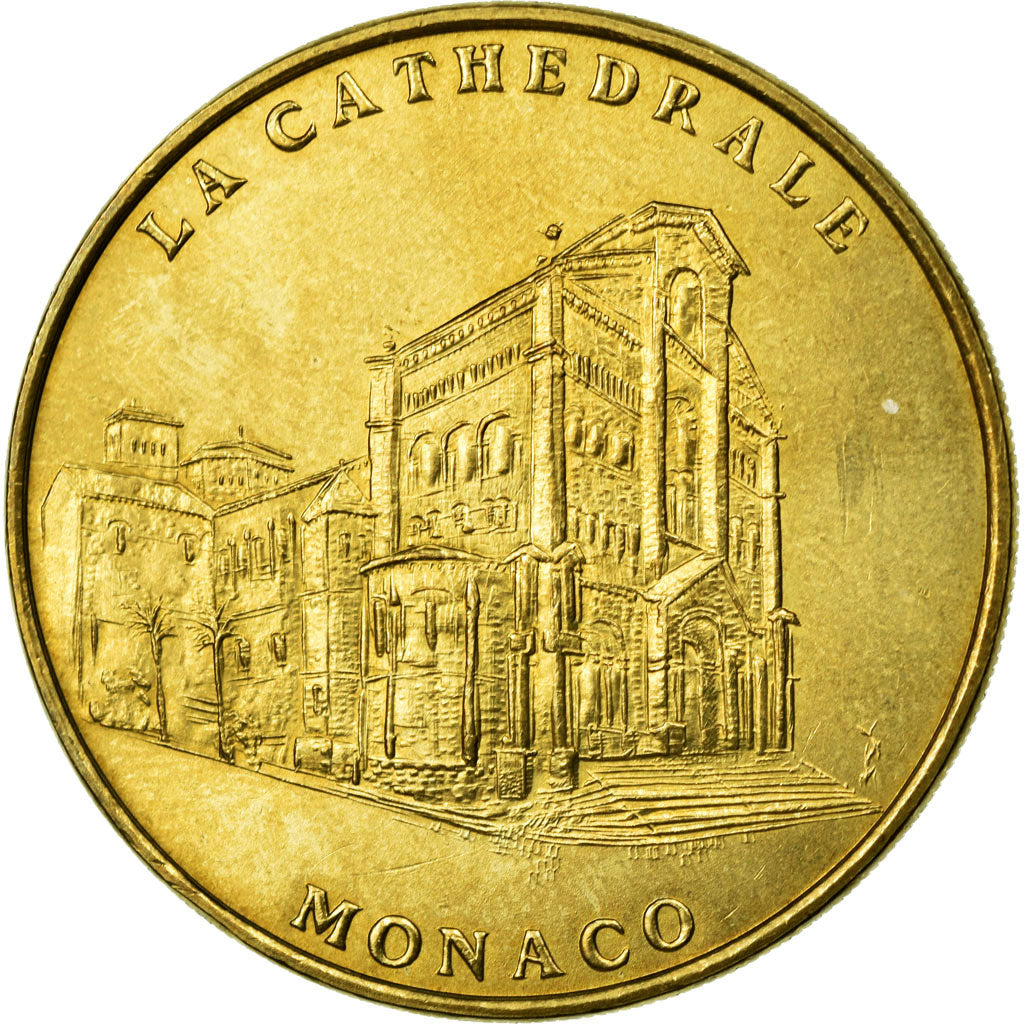 Francia, Token, Touristic token, 98/ Cathédrale de Monaco, 1999, MDP, BB