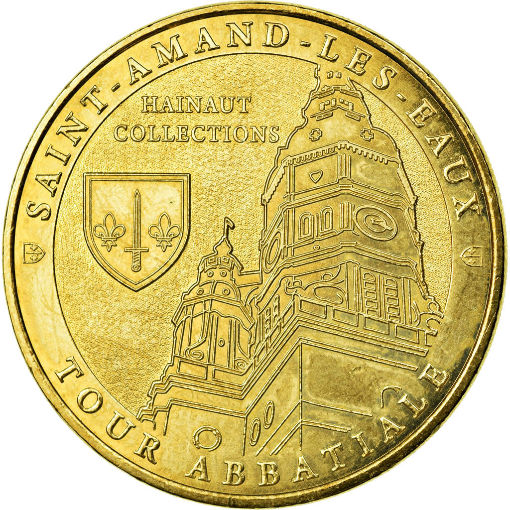 Francia, Token, Touristic token, Tour Saint-Amand-Les-eaux, 2009, MDP, BB